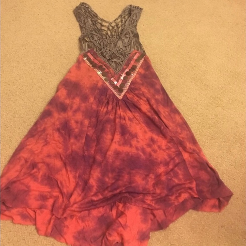 Free people tie dye shirt